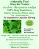 Naturally Thai Holy Basil Capsules 500mg