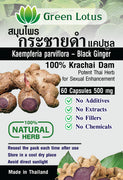 Green Lotus Thai Black Ginger Kaempferia parviflora 1